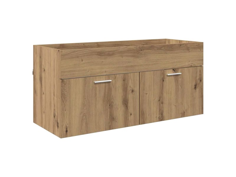 Armoire de salle de bain, cabinet de salle de bain chêne artisanal 100 x 38,5 x 46 cm cf65059 - Conforama E