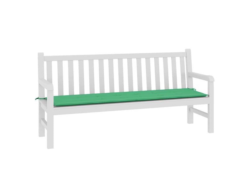  Coussin de banc de jardin, coussin d'assise vert 180x50x3 cm tissu oxford cf52857  - Conforama C