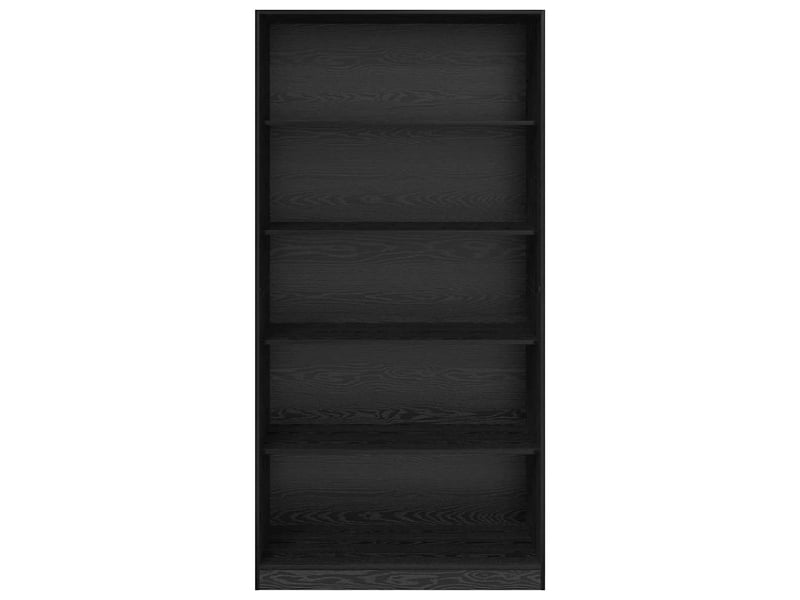  Armoire chambre, armoire de rangement chêne noir 100x50x200 cm bois d'ingénierie shl10315  - Conforama E