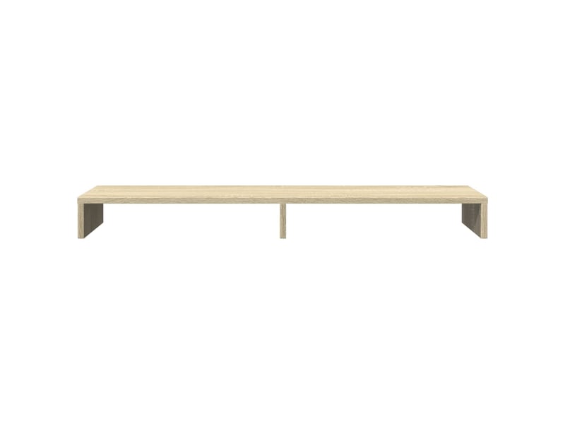  Support de moniteur table meuble bureau sonoma 100 x 27 x 10 cm bois d'ingénierie marron 02_0044975  - Conforama B