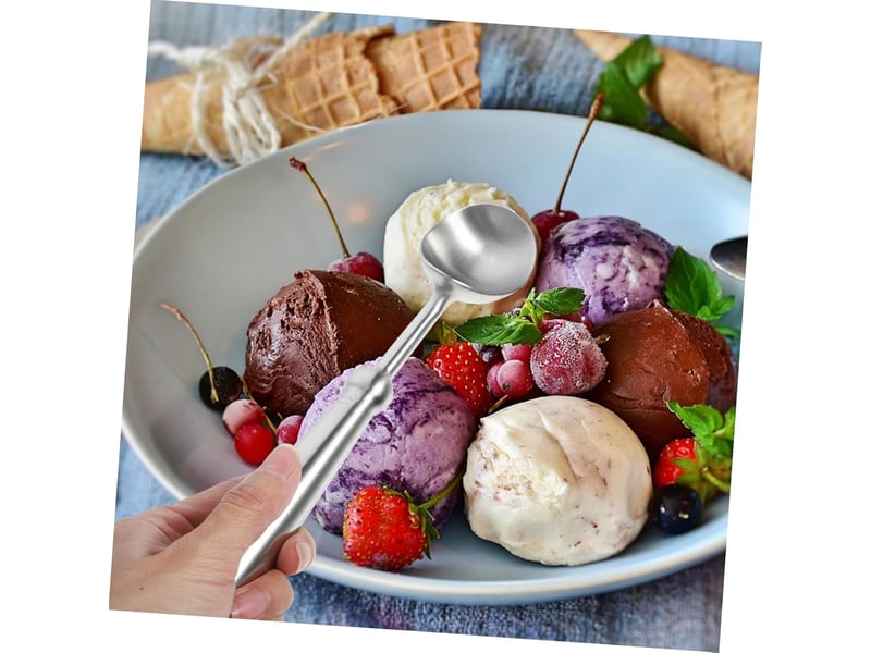 Cuillère à glace écarts balle de melon ramasseur scoop boules de glace piques à glace boules de melon cuillères à creuser des fruits  - Conforama D