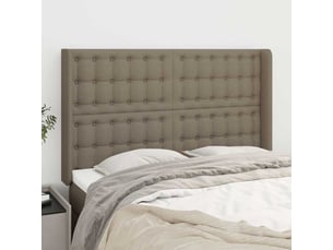 Tete de lit A poser largeur 147 cm   taupe