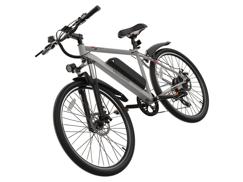  Vélo électrique vtt adulte 26 pouces moteur 500w batterie 48v 13.5ah autonomie 60km suspension freins à disque  - Conforama B