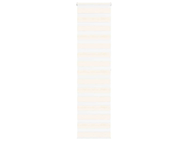 Store zèbre, store de fenêtre beige marbré largeur du tissu 55,9 cm polyester cf48304 - Conforama B