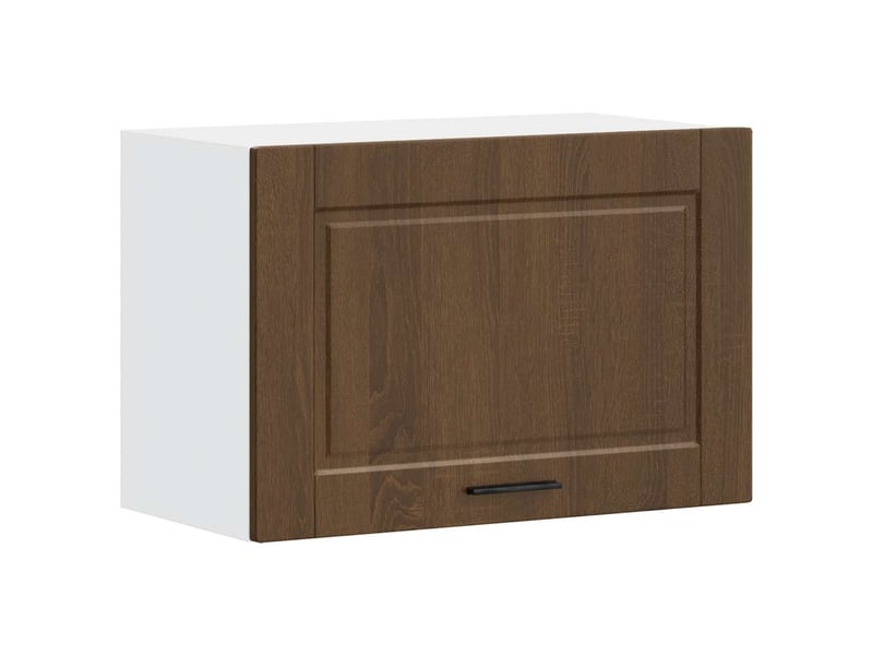 Meuble de rangement, armoire murale de cuisine porto chêne marron bois d'ingénierie shl845 - Conforama A