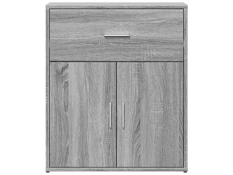  Buffet - bahut - meuble de rangement sonoma gris 60x31x70 cm bois d'ingénierie  - Conforama E