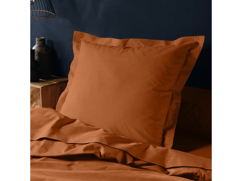  Pack literie protège matelas 140x190 imperméable + drap housse + 2 taies caramel  - Conforama D