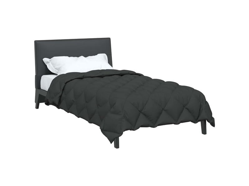  Duvet d'hiver - couette 140 x 220 cm 450 gsm microfibre (100% polyester)  - Conforama C