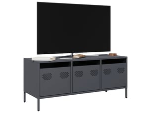 Meuble tv coloris gris 101.5 cm <strong></strong>  <strong></strong>