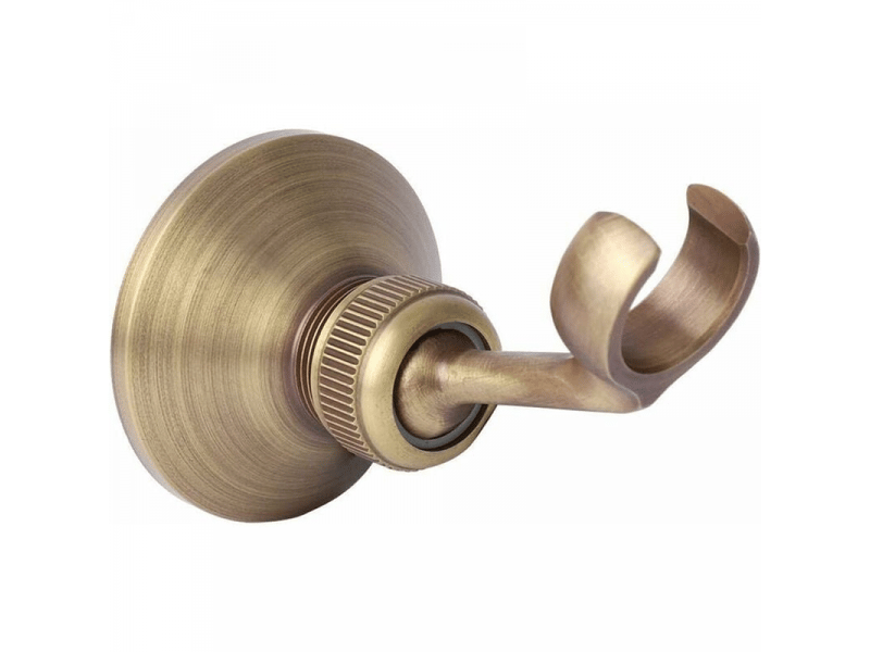 Support de pomme de douche, base de support de pomme de douche galvanisée réglable en laiton - Conforama A