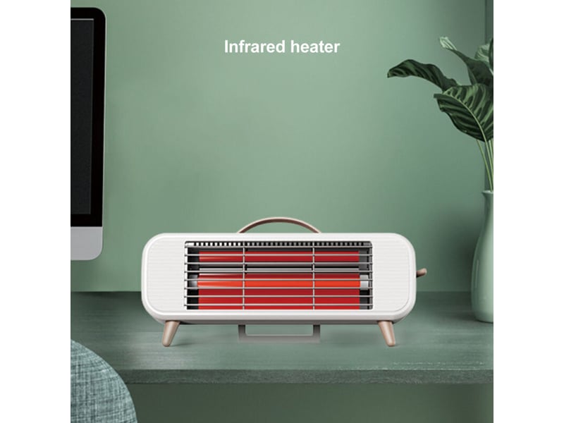  Ulisemhome chauffage 350w, chauffage électrique, pour bureau à domicile, blanc SZPB383818MNZJ - Conforama E