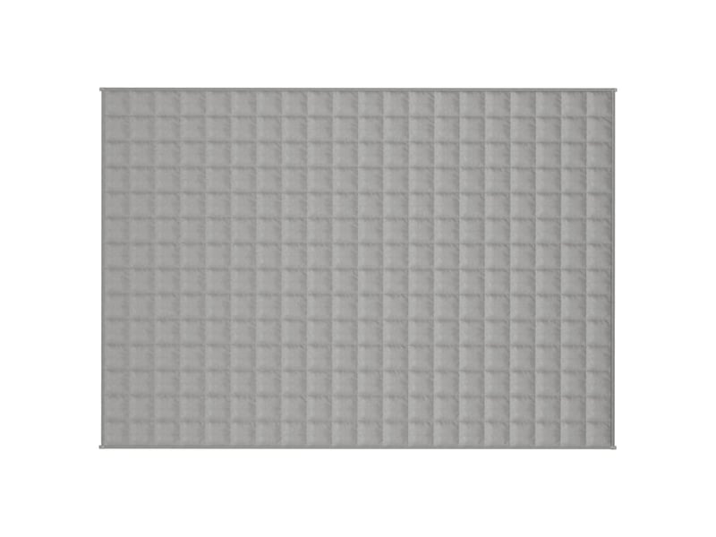  Couverture lestée adulte gris 135x200 cm 6 kg tissu shl11966  - Conforama C