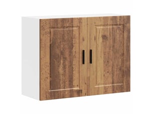 Meuble de rangement, armoire murale de cuisine porto vieux bois bois d'ingénierie shl8496