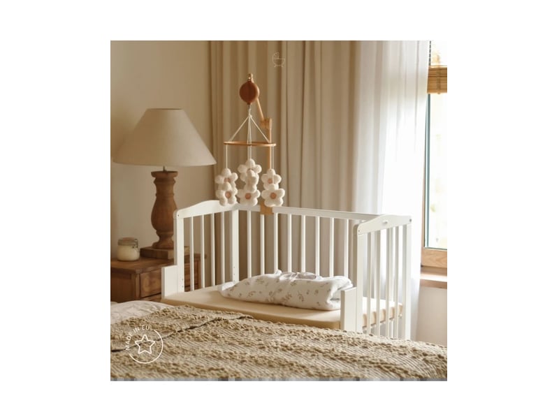 Lit cododo 2 en 1 avec matelas - blanc waldin 2001-01-W - Conforama E