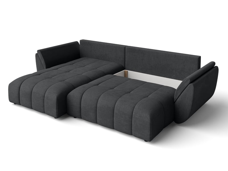  Canapé d angles convertible verciani canapé méridien gris foncé Verciani - Conforama E