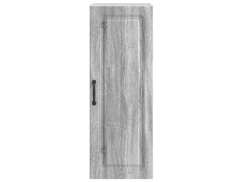  Armoire murale salon 33x34,5x90cm bois d'ingénierie sonoma gris shl595  - Conforama D