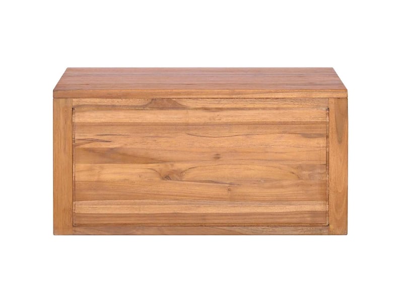  Armoire murale de salle de bain 60x45x30 cm bois de teck massif  - Conforama D