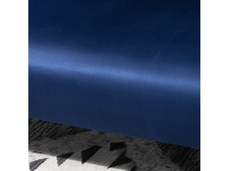  Canapé-lit 2 places bleu avec dossier réglable 5 positions  - Conforama E