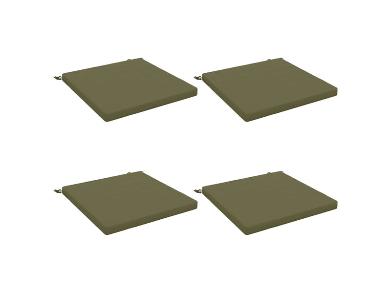  Lot de 4 coussins de siège, coussins d'assise soest 100 % polyester cf60284  - Conforama A