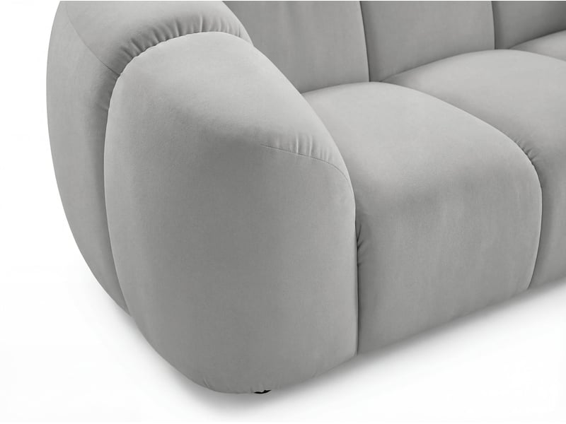 Selsey millma - canapé - 180 cm - velours gris clair Millma - Conforama E