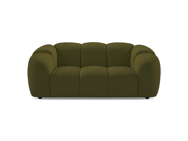  Selsey millma - canapé - 180 cm - velours vert Millma - Conforama D