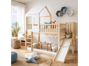 Lit superposé 2x90x200 cm <strong></strong>  <strong></strong> coloris bicolore