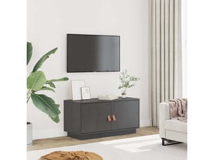 Meuble tv coloris gris 80 cm <strong></strong>  <strong></strong>