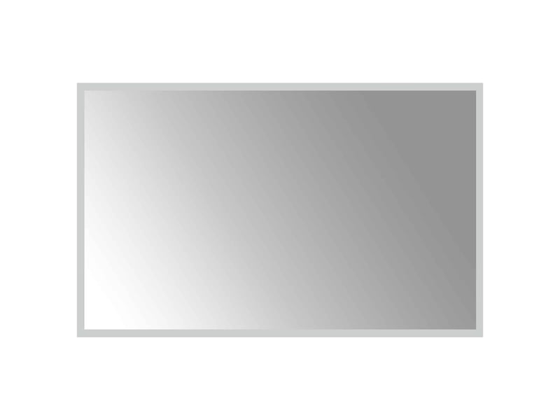  Miroir de salle de bain, miroir de toilette led transparent 80 x 50 cm verre trempé cf62616  - Conforama A