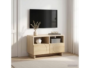 Meuble tv coloris beige  <strong></strong>  <strong></strong>