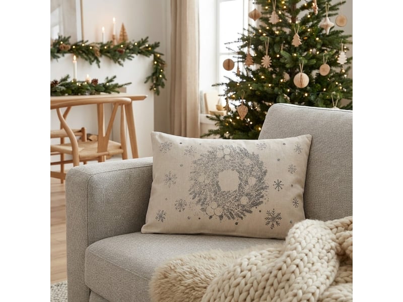  Coussin décoratif rectangulaire 50x30 cm kimberly  - Conforama B