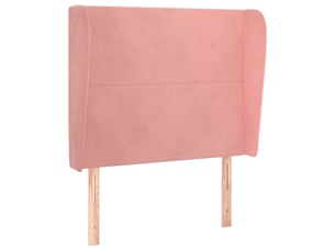 Tete de lit A poser largeur 83 cm rose