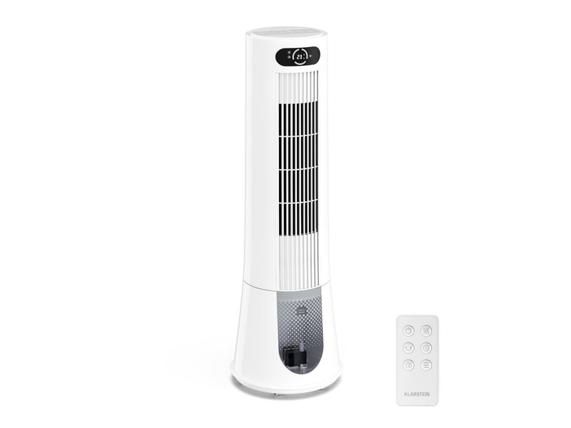 Klarstein frost rafraîchisseur d'air 200 m³h 7l 20 m² 2 packs de refroidissement 4 modes 45w blanc - Conforama A