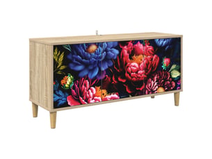 Meuble tv coloris marron 102 cm