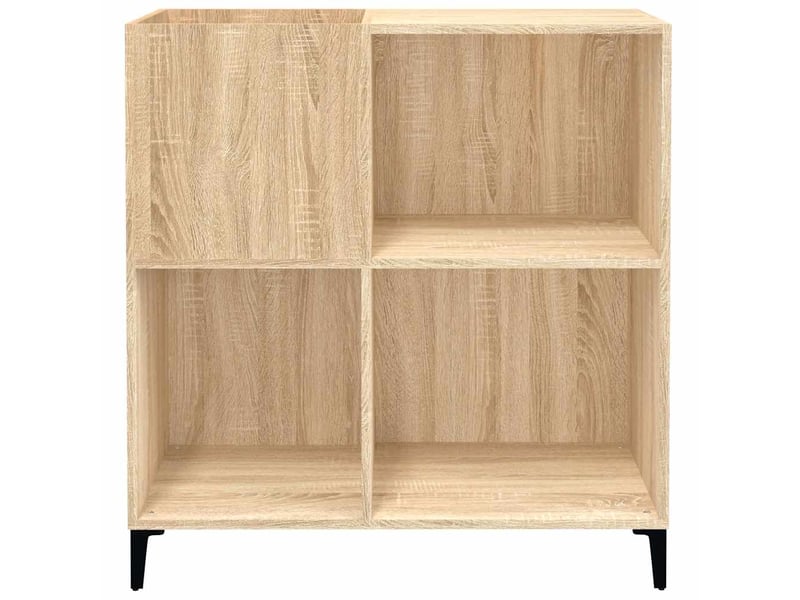  Armoire à disques, armoire de rangement chêne sonoma 84,5x38x89 cm bois d'ingénierie  - Conforama E