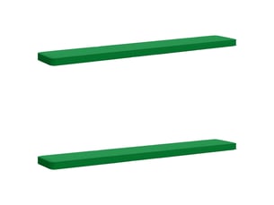 Lot de 2 coussins de banc, coussins d'assise vught 100 % polyester vert cf58602
