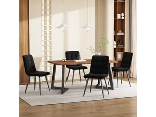 Ensemble table rectangulaire  4 chaise(s)  <strong>STILVORA</strong> <strong></strong> 
