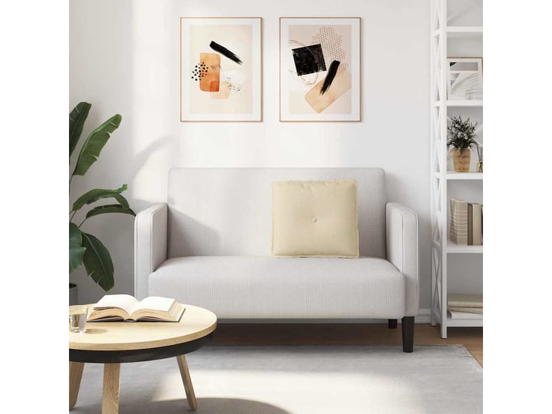  Coussin de dos, coussin de dossier crème 50 x 19 x 45 cm tissu cf54630  - Conforama D