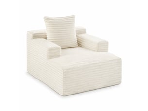 Méridienne 81x117x50 cm moderne 1 place beige, design moderne, usage pratique, rangement pratique
