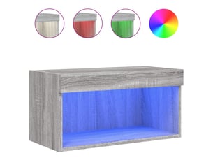 Meuble tv coloris gris 60 cm <strong></strong>  <strong></strong>