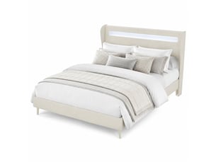 Lit 2 places 140x200 cm MAISENTIEL   coloris beige