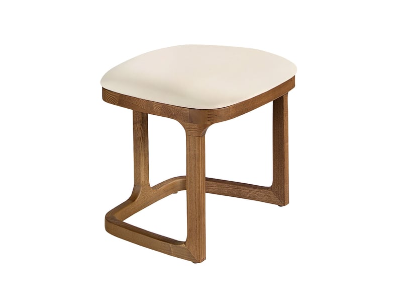  Banquette en similicuir couleur sable 5199 - Conforama A