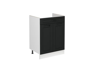Vicco meuble bas sous-évier, anthracite campagneblanc, 60cm sans plan de travail