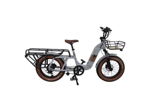 Tecnobike nsr e-cargo mia 20 gris brillant