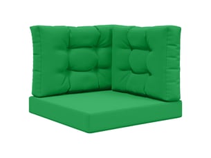 Coussin de canapé d'extérieur, coussin de chaise polyester vert 60 x 60 cm cf54186