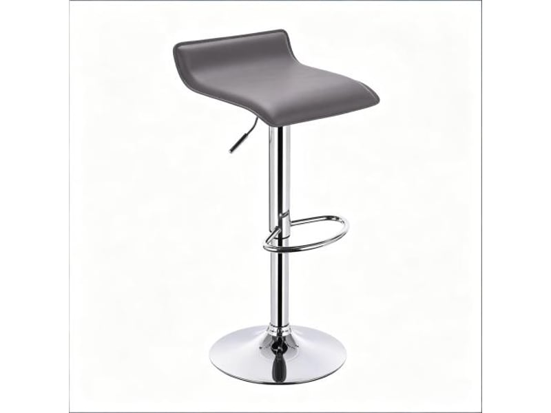  Chaise pivotante petit-déjeuner avec tabouret de bar inclus – chaise salle à manger compacte, design moderne  - Conforama A