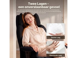 Chaise de bureau <strong></strong> <strong></strong> avec assise réglable en hauteur
