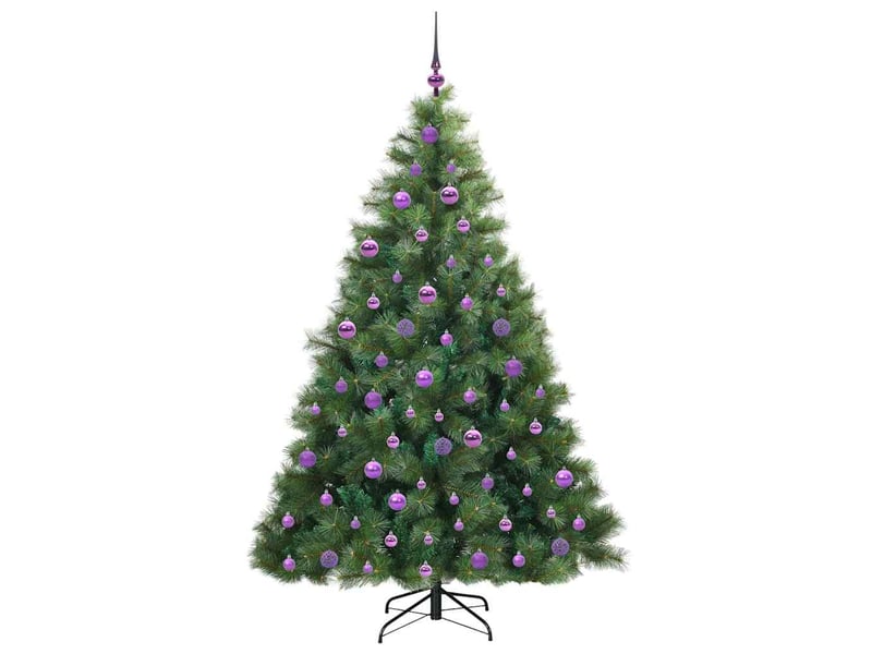  Sapin de noël artificiel, arbre de noël avec 300 led vert 180 cm pe et pvc shl4356  - Conforama D