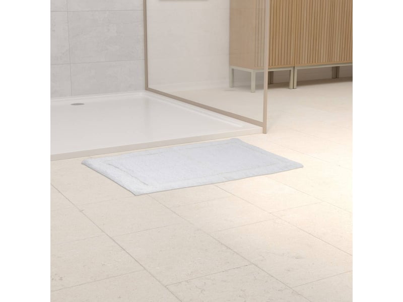  Tapis de bain fluffy colorama 50x75cm blanc COLORAMA - Conforama B