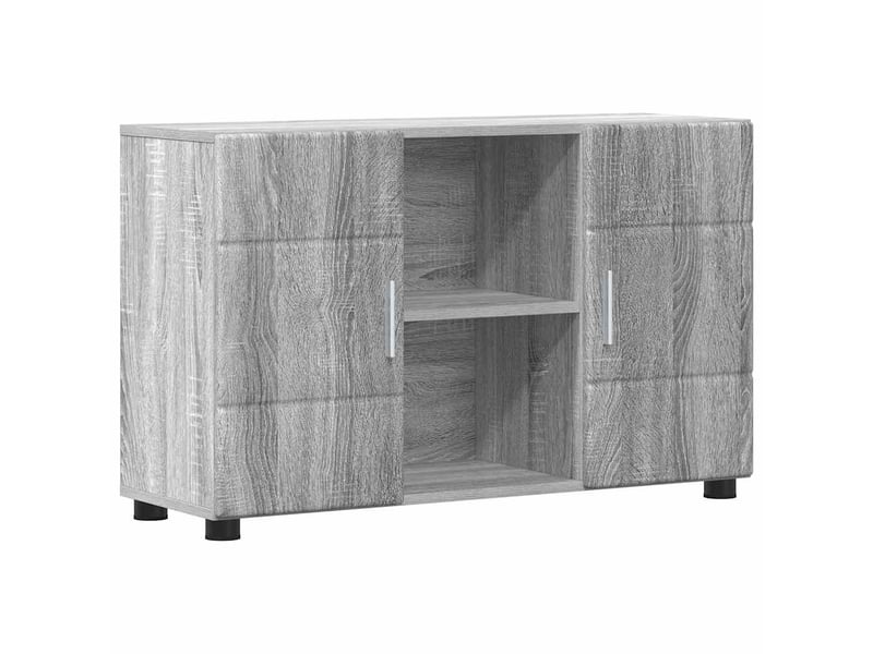  Buffet - bahut - meuble de rangement florin 88,5 x 30,5 x 55,5 cm gris sonoma  - Conforama A