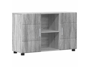 Buffet - bahut - meuble de rangement florin 88,5 x 30,5 x 55,5 cm gris sonoma